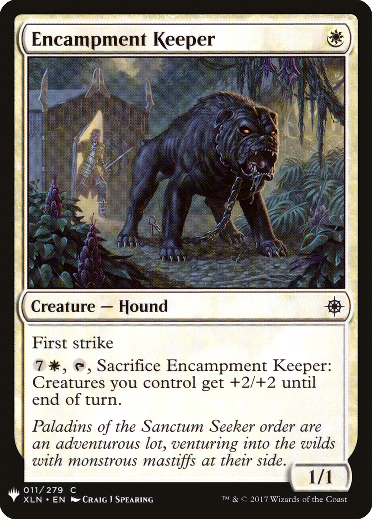 Encampment Keeper (LIST-011) - The List