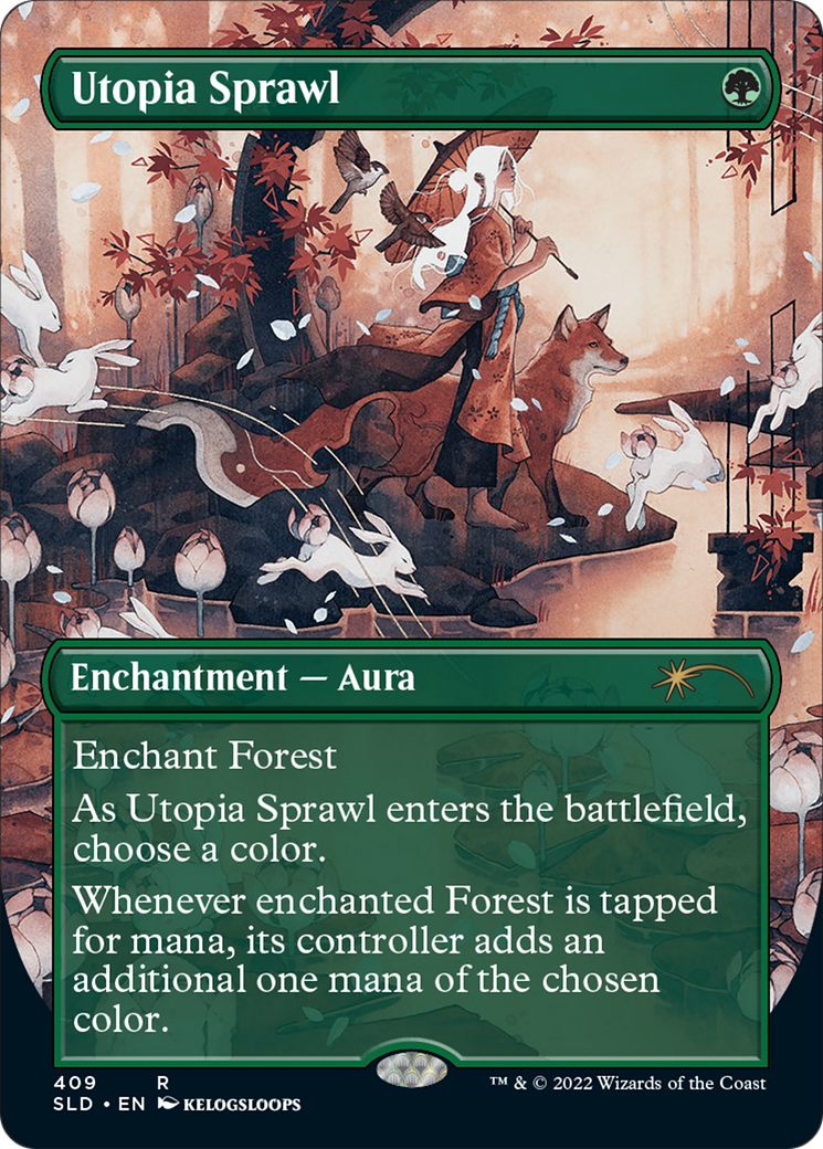 Utopia Sprawl (Borderless) (SLD-409) - Secret Lair Drop