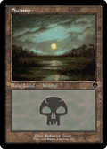 Swamp (444) (Retro Frame) (CMM-444) - Commander Masters Foil