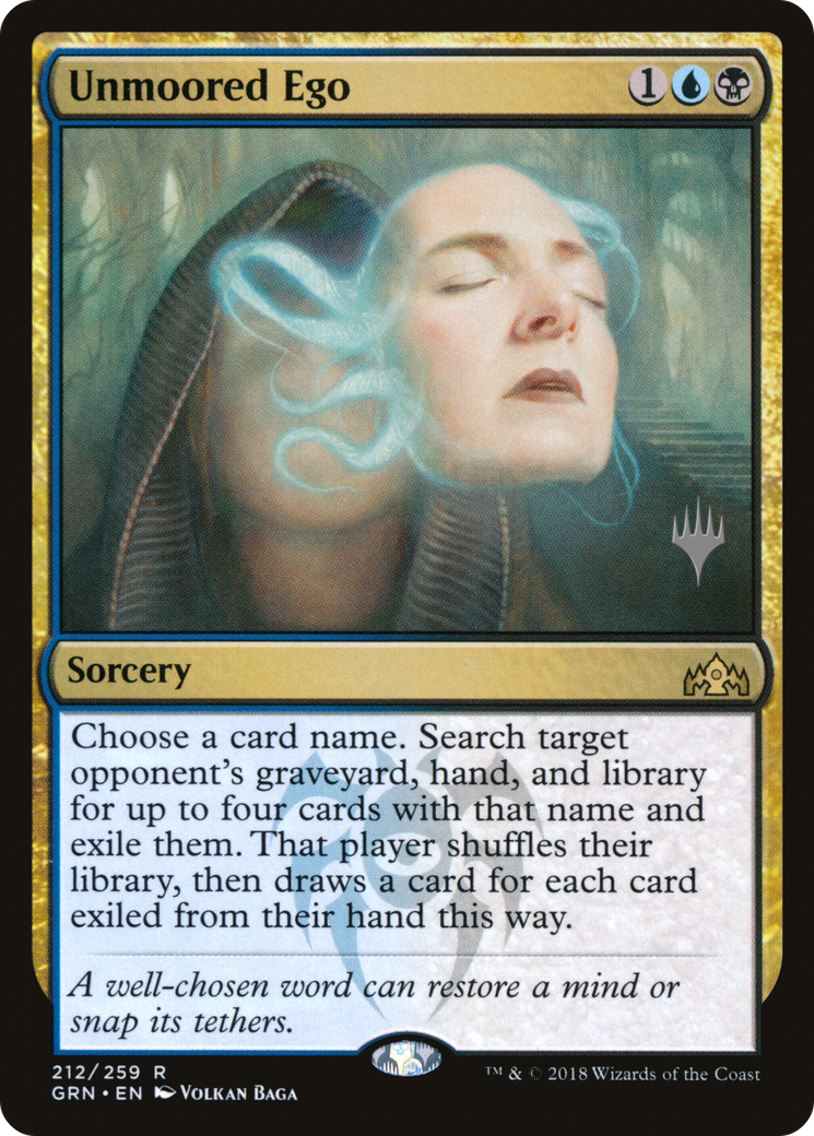 Unmoored Ego (PPTHB-212) - Guilds of Ravnica Promos