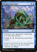 Hampering Snare (IKO-055) - Ikoria: Lair of Behemoths Foil