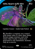 Sidisi, Regent of the Mire (Borderless) (TDM-341) - Tarkir: Dragonstorm: (Showcase)