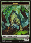 Beast Token (4/4) (MM3-010) - Modern Masters 2017 Tokens