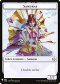 Samurai // Clue Double-Sided Token (LIST-2 // 40) - The List Reprints