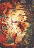 Warleader's Call // Warleader's Call (AMKM-023) - Murders at Karlov Manor Art Series (Borderless)