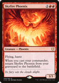 Skyfire Phoenix (C19-028) - Commander 2019