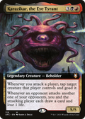 Karazikar, the Eye Tyrant (Extended Art) (AFC-319) - Forgotten Realms Commander: (Extended Art)