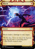 Shock (STA-044) - Strixhaven Mystical Archive: (Showcase) (Borderless)