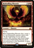 Rekindling Phoenix (PRE-111) - Rivals of Ixalan Promos Foil
