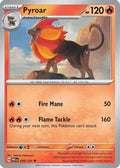Pyroar 016  SV Prismatic Evolutions - Uncommon