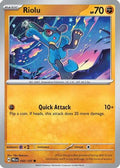 Riolu 050  - Reverse Holofoil SV Prismatic Evolutions - Common