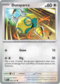 Dunsparce 079  SV Prismatic Evolutions - Common