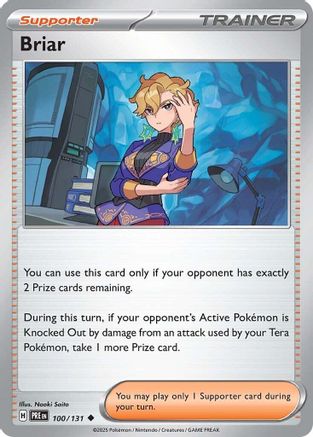 Briar 100  SV Prismatic Evolutions - Uncommon