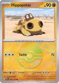 Hippopotas (Poke Ball Pattern) 052  - Holofoil SV Prismatic Evolutions - Common