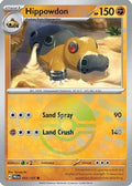 Hippowdon (Poke Ball Pattern) 053  - Holofoil SV Prismatic Evolutions - Common