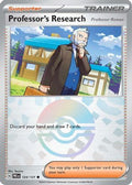 Professor's Research [Professor Rowan] (Poke Ball Pattern) 124  - Holofoil SV Prismatic Evolutions - Common