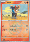 Litleo (Master Ball Pattern) 015  - Holofoil SV Prismatic Evolutions - Common