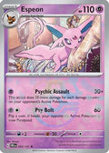 Espeon (Master Ball Pattern) 033  - Holofoil SV Prismatic Evolutions - Rare