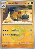 Hippowdon (Master Ball Pattern) 053  - Holofoil SV Prismatic Evolutions - Common
