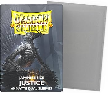DRAGON SHIELD SLEEVES DUAL MATTE JUSTICE 100CT