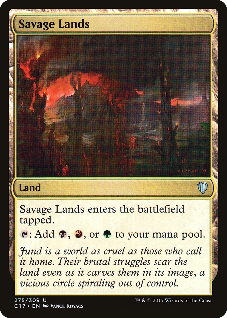 Savage Lands (C17-275) - Commander 2017