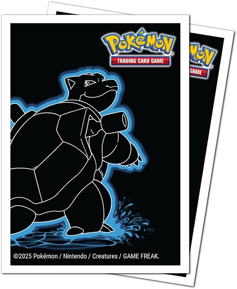 Sleeves: Apex Deck Protector: Pokemon: Neon Kanto Blastoise (105)