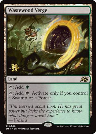Wastewood Verge (PRE-268) - Prerelease Cards Foil