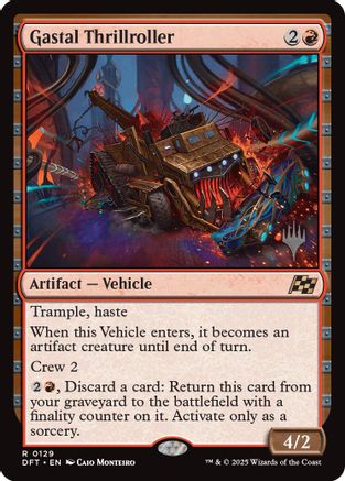 Gastal Thrillroller (PPDFT-129) - Promo Pack: Aetherdrift