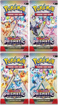 Prismatic Evolutions Booster Pack Art Bundle [Set of 4]