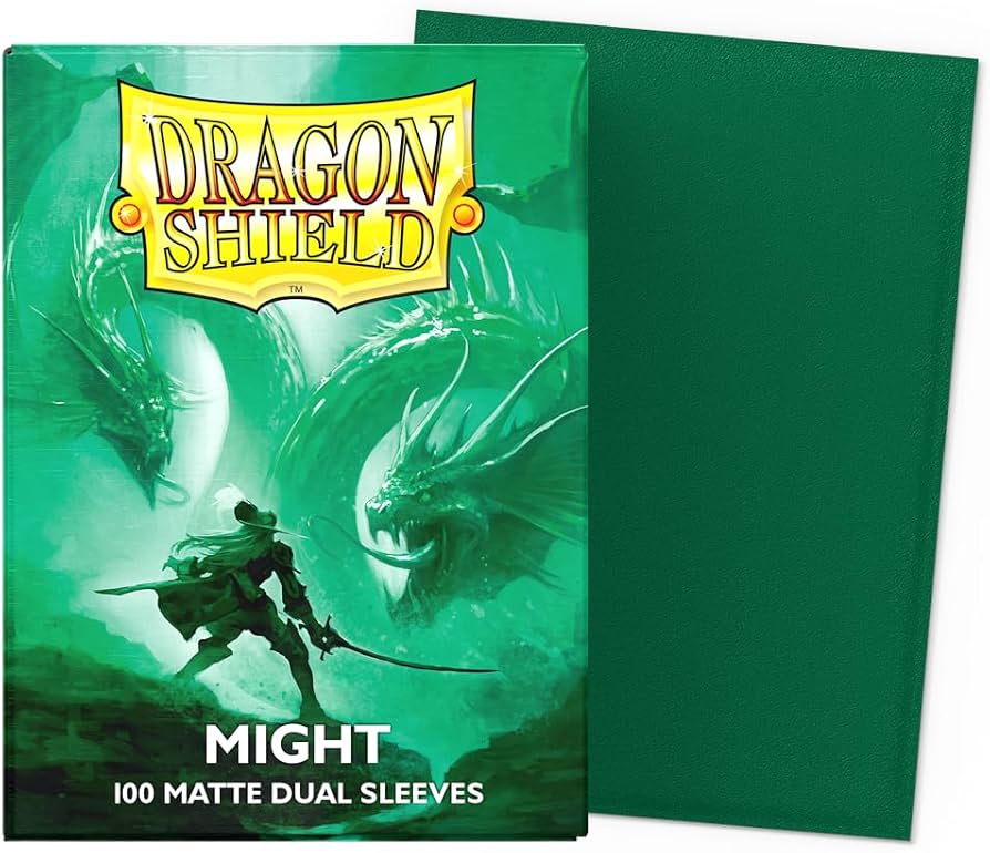 DRAGON SHIELD SLEEVES DUAL MATTE MIGHT 100CT