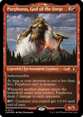Purphoros, God of the Forge (CMM-547) - Commander Masters: (enchantment) Etched Foil