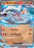 Reshiram ex 030  - Holofoil SV09 Journey Together - Double Rare