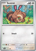 Sentret 118  - Reverse Holofoil SV09 Journey Together - Common