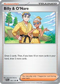 Billy & O'Nare 142  - Reverse Holofoil SV09 Journey Together - Common