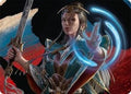 Narset, Jeskai Waymaster Art Card (44/54) (AATDM-044) - Art Series: Tarkir: Dragonstorm