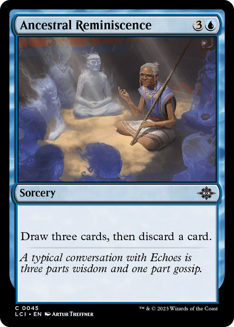 Ancestral Reminiscence (LCI-045) - The Lost Caverns of Ixalan