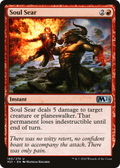 Soul Sear (M21-160) - Core Set 2021 Foil