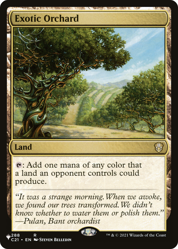 Exotic Orchard (C21) (LIST-288) - The List