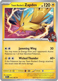 Team Rocket's Zapdos 070  - Reverse Holofoil SV10 Destined Rivals - Rare