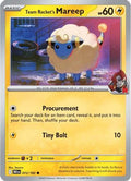 Team Rocket's Mareep 072  SV10 Destined Rivals - Common