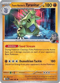 Team Rocket's Tyranitar 096  - Holofoil SV10 Destined Rivals - Rare