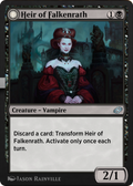 Heir of Falkenrath // Heir to the Night (J21-338) - Jumpstart: Historic Horizons: (Double Faced Transform)