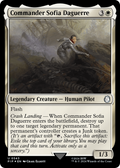 Commander Sofia Daguerre (Surge Foil) (PIP-543) - Fallout Foil