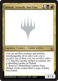Slobad, Actually Just Fine (-) - Un-Known Event Playtest Cards