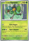 Teal Mask Ogerpon 026  - Reverse Holofoil SV10 Destined Rivals - Uncommon