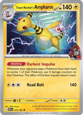 Team Rocket's Ampharos 074  SV10 Destined Rivals - Uncommon