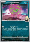 Cynthia's Spiritomb 129  - Reverse Holofoil SV10 Destined Rivals - Uncommon