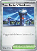 Team Rocket's Watchtower 180  - Reverse Holofoil SV10 Destined Rivals - Uncommon