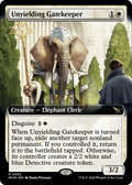 Unyielding Gatekeeper (Extended Art) (MKM-392) - Murders at Karlov Manor: (Extended Art)