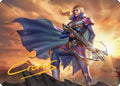 Edgar, Master Machinist Art Card (Gold-Stamped Signature) (AAFIN-027) - Art Series: FINAL FANTASY